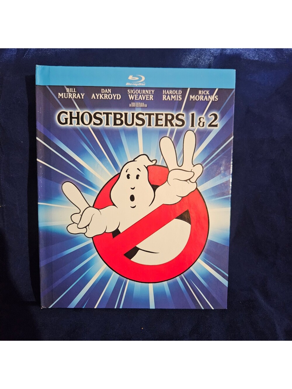 Ghostbusters 1 & 2 Blu-ray Set with Booklet and Artwork